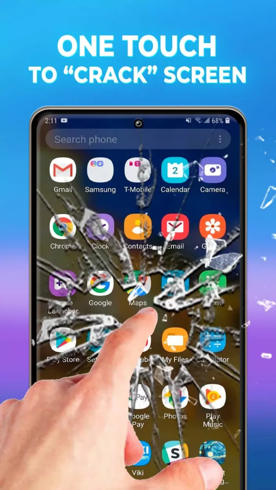 Screenshot di Broken Screen