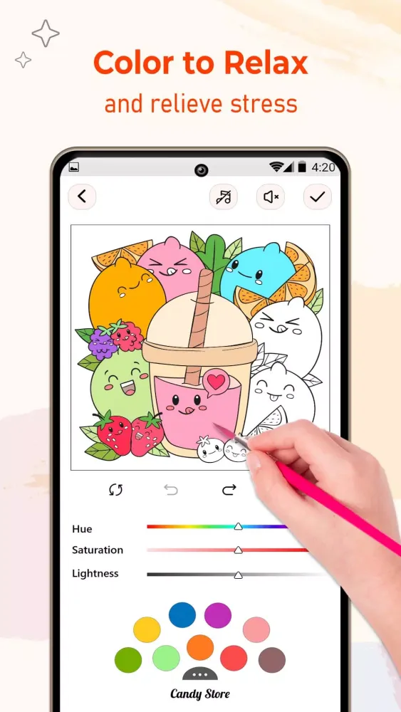 Capturas de tela do Coloring Games: Color Painting