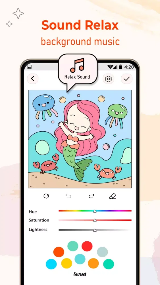 Capturas de tela do Coloring Games: Color Painting