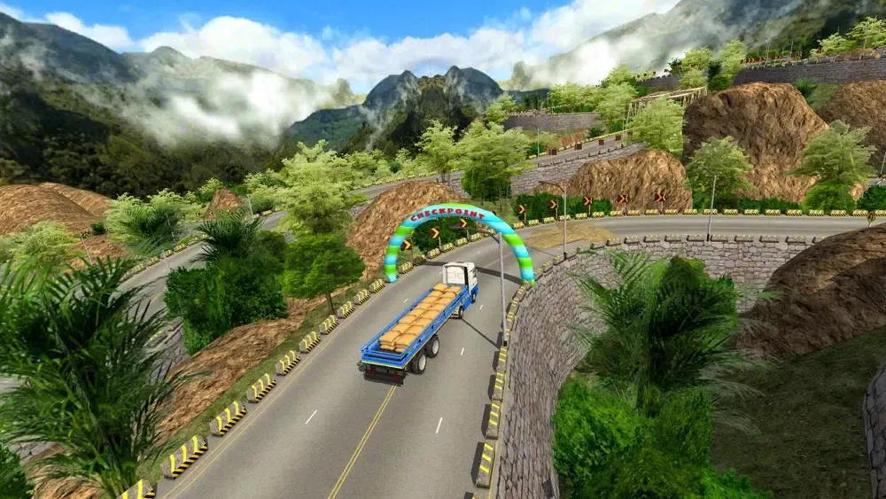 Captures d'écran de European Long Truck 2020