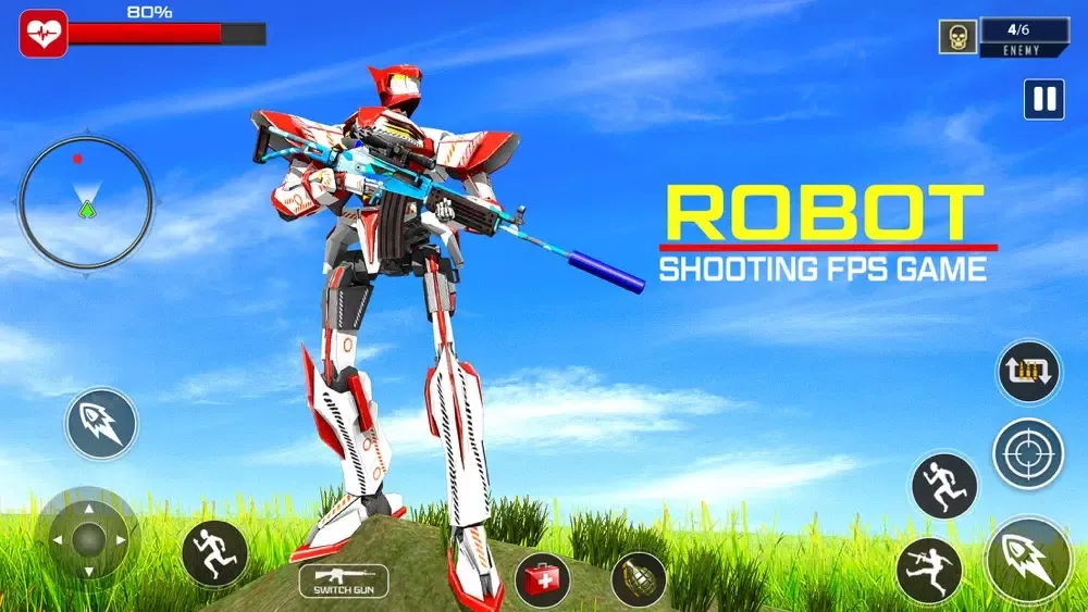 Robot Shooting FPS Game应用截图