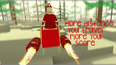 Jetpack Santa Christmas Game Screenshots