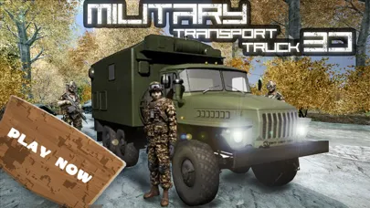 Military Transport Truck 3D স্ক্রিনশট