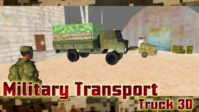 Military Transport Truck 3D স্ক্রিনশট