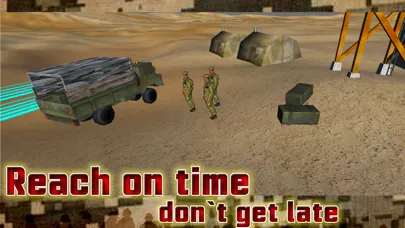 Military Transport Truck 3D স্ক্রিনশট