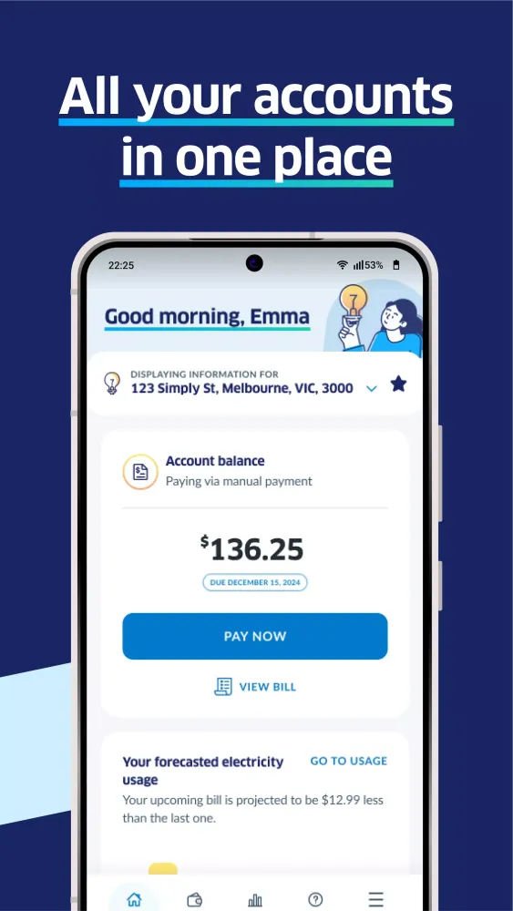 Screenshot di MyENGIE Australia