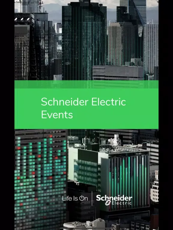 Schneider Electric Events iPad 應用截圖