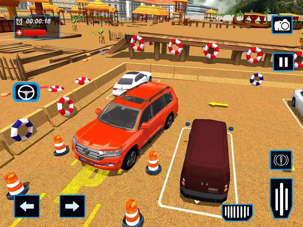 Capturas de tela do Land Cruiser Reverse Beach Par iPad 