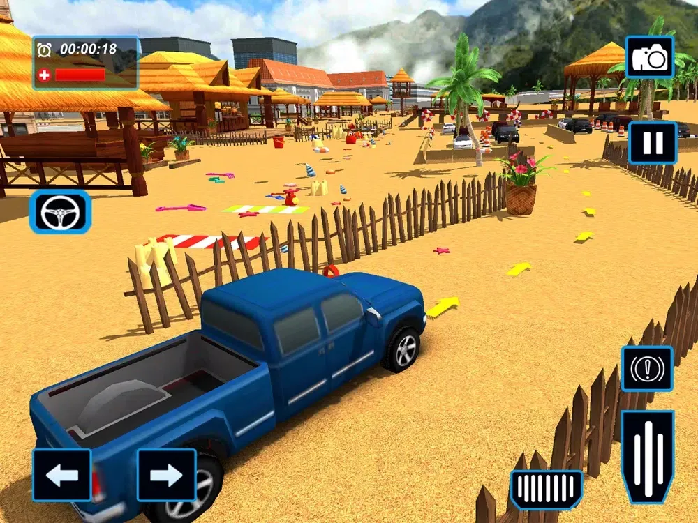 Capturas de tela do Land Cruiser Reverse Beach Par iPad 