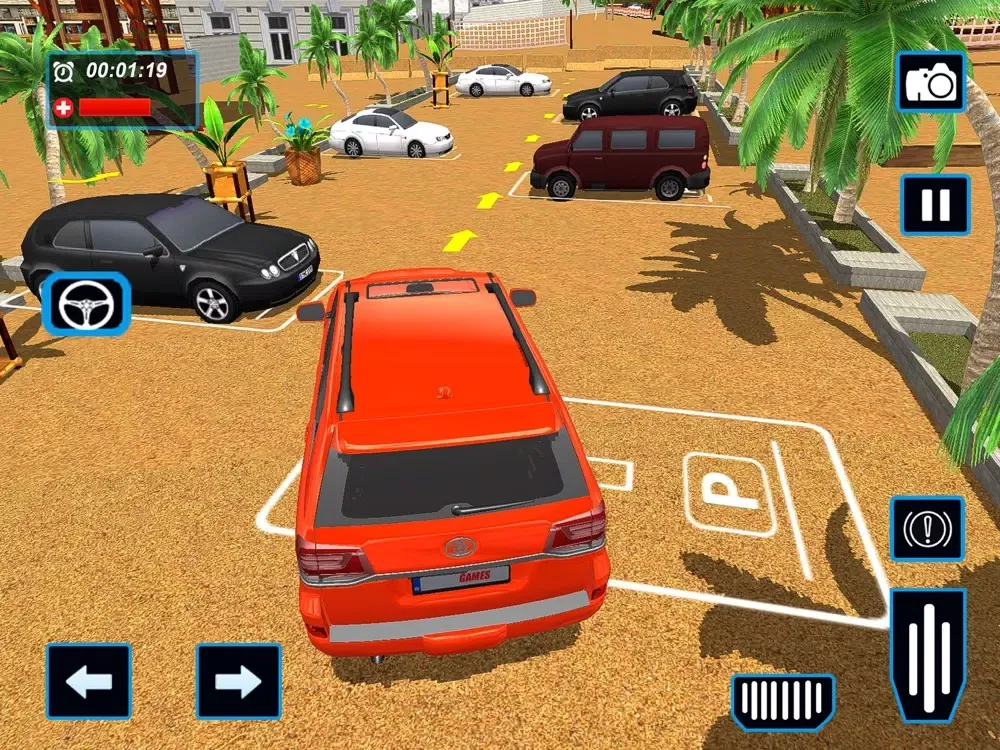 Capturas de tela do Land Cruiser Reverse Beach Par iPad 