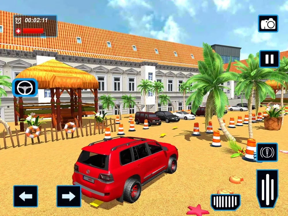 Capturas de tela do Land Cruiser Reverse Beach Par iPad 