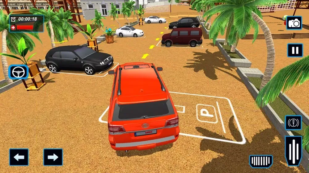 Capturas de tela do Land Cruiser Reverse Beach Par