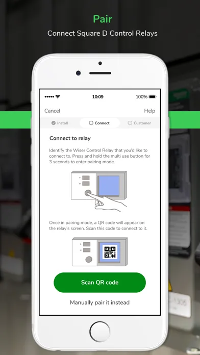 Captures d'écran de Schneider Smart Panel Setup