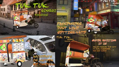 Tuk Tuk Auto Rickshaw Drive 3D Ekran Görüntüleri