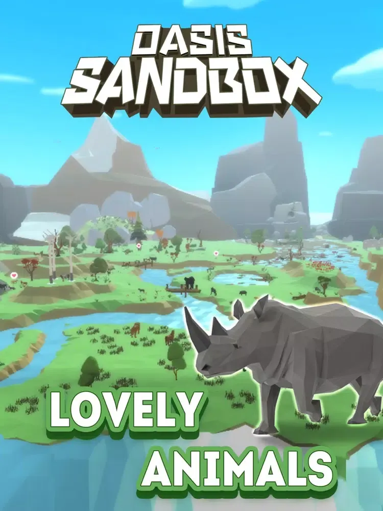 Sandbox Oasis - Idle Games iPad  Screenshots