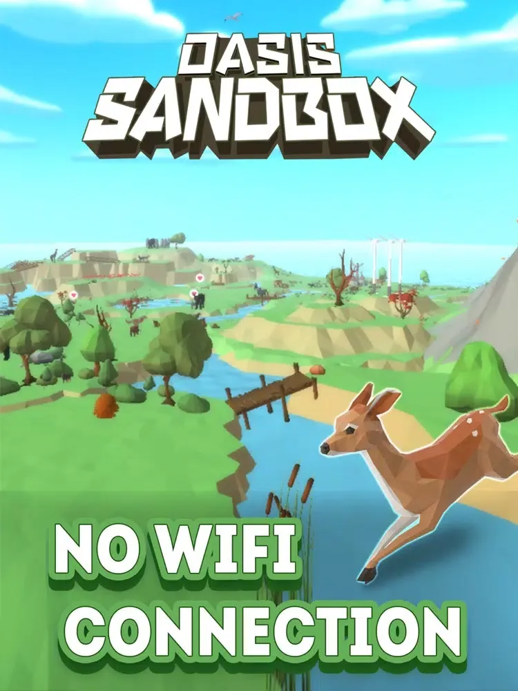 Sandbox Oasis - Idle Games iPad  Screenshots