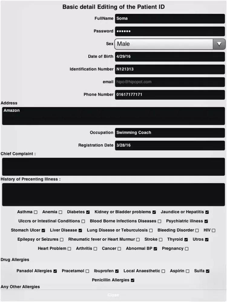 Screenshot di FriendOfJuniorDentists iPad 