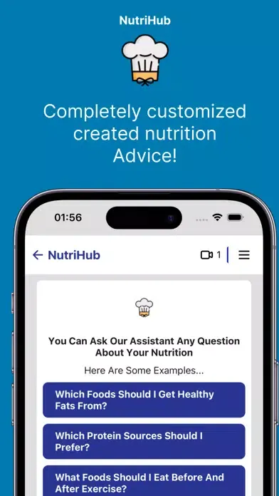 AI Dietician | NutriHub Screenshots