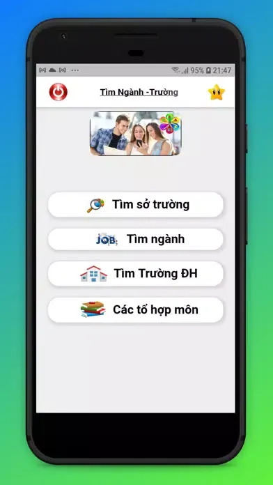 Captures d'écran de Hướng Nghiệp - Chọn ngành - ĐH