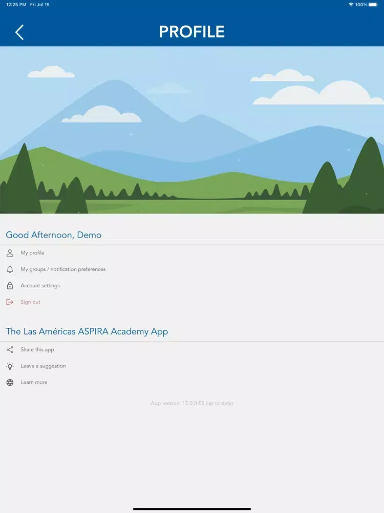 Las Américas ASPIRA Academy iPad 應用截圖
