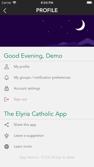 Elyria Catholic High School स्क्रीनशॉट