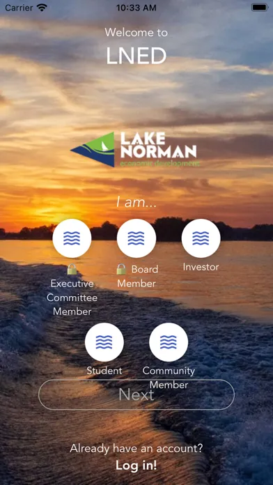 Tangkapan skrin Lake Norman Econ. Development
