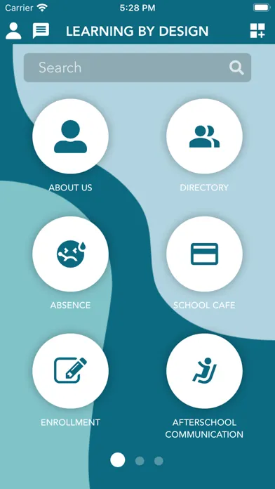 Capturas de tela do Learning by Design
