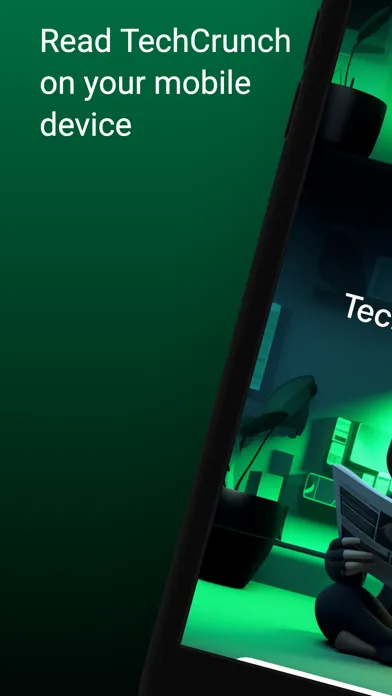 Ảnh chụp màn hình của TechCrunch News Reader