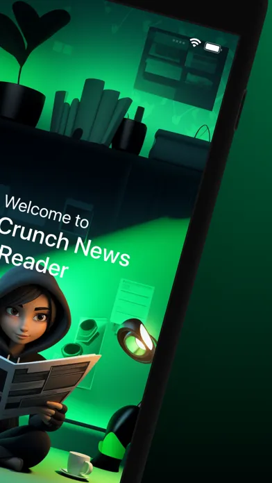 Ảnh chụp màn hình của TechCrunch News Reader