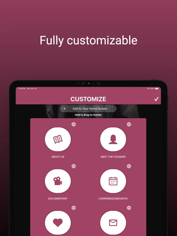 The Unified Foundation iPad  स्क्रीनशॉट