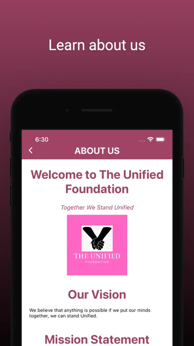 The Unified Foundation स्क्रीनशॉट
