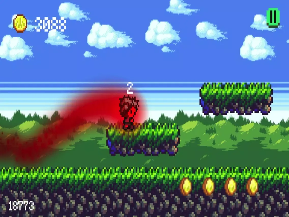 Pixel Bro: Endless Runner iPad 应用截图