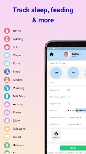 Baby Connect: Newborn Tracker Screenshots