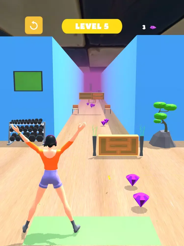 Fitness-Running 3D Body Game iPad  Screenshots