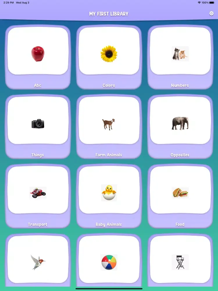 My First Library iPad  سکرین شاٹس