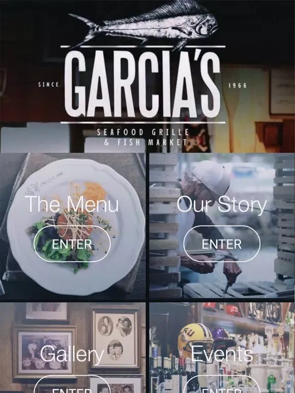 Garcia's Seafood iPad  স্ক্রিনশট