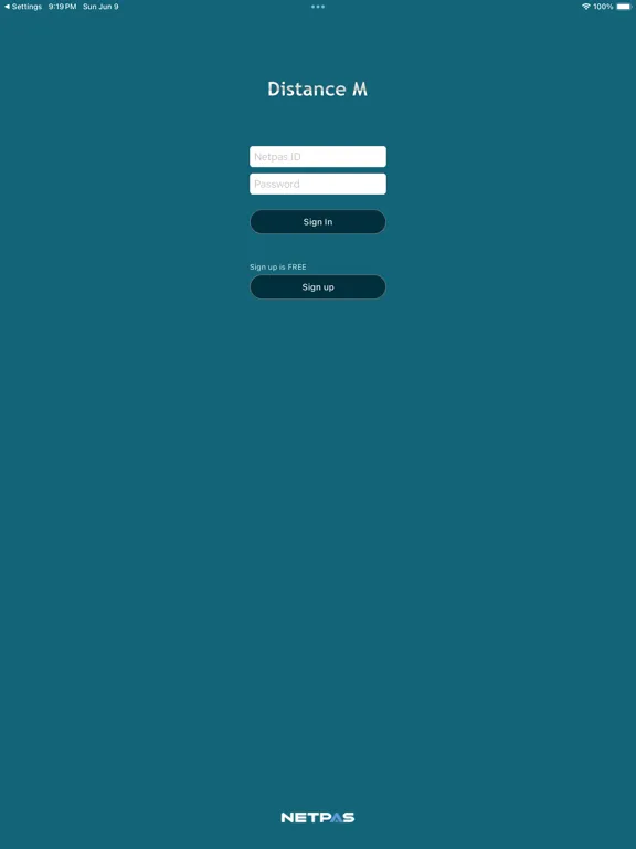 Distance M iPad  Screenshots
