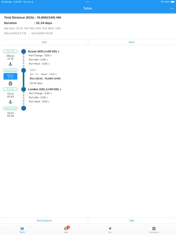 Distance M iPad  Screenshots