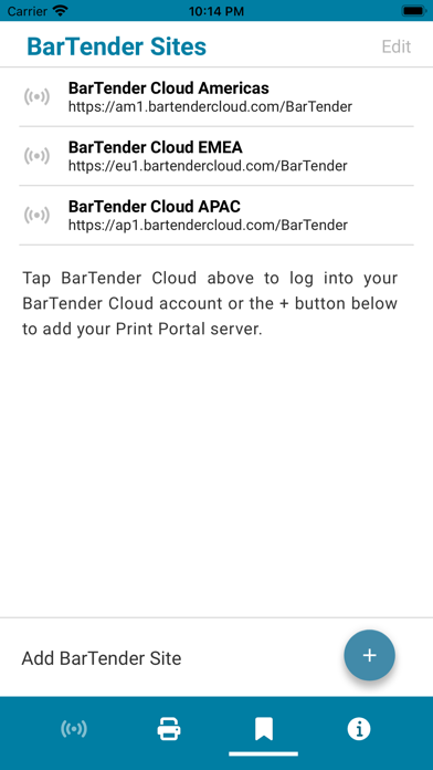 BarTender Screenshots