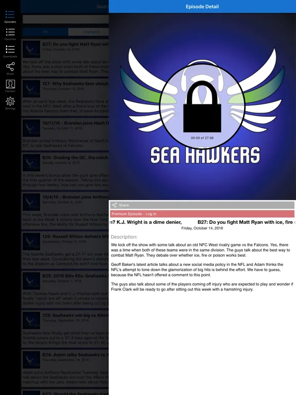 صور Sea Hawkers: Show for Seattle Seahawks Fans iPad 