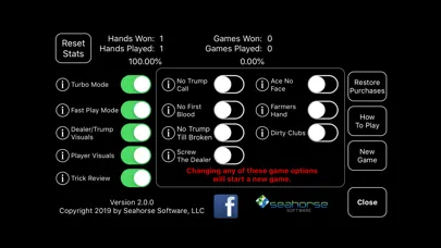 Скриншоты Classic Euchre