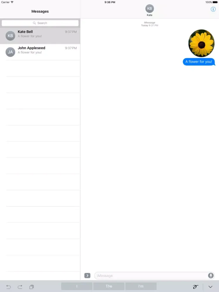 Скриншоты Flower Power Stickers iPad 