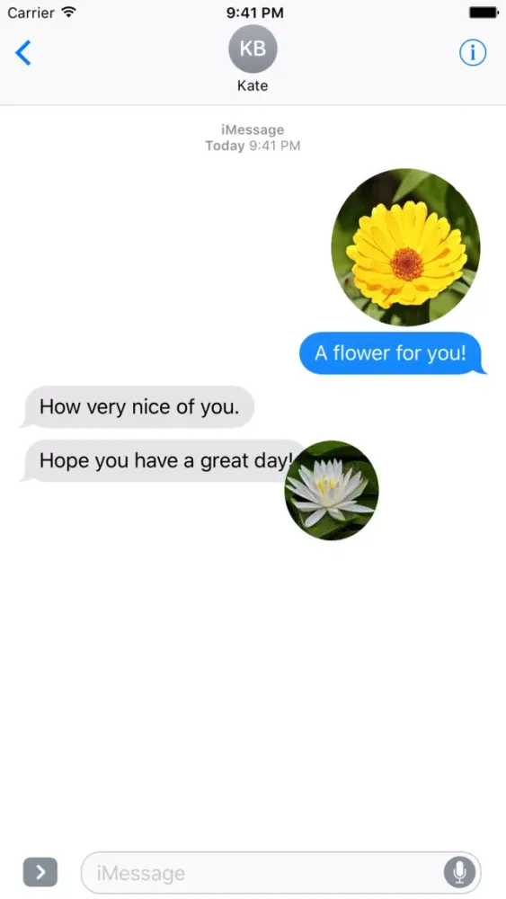 Скриншоты Flower Power Stickers