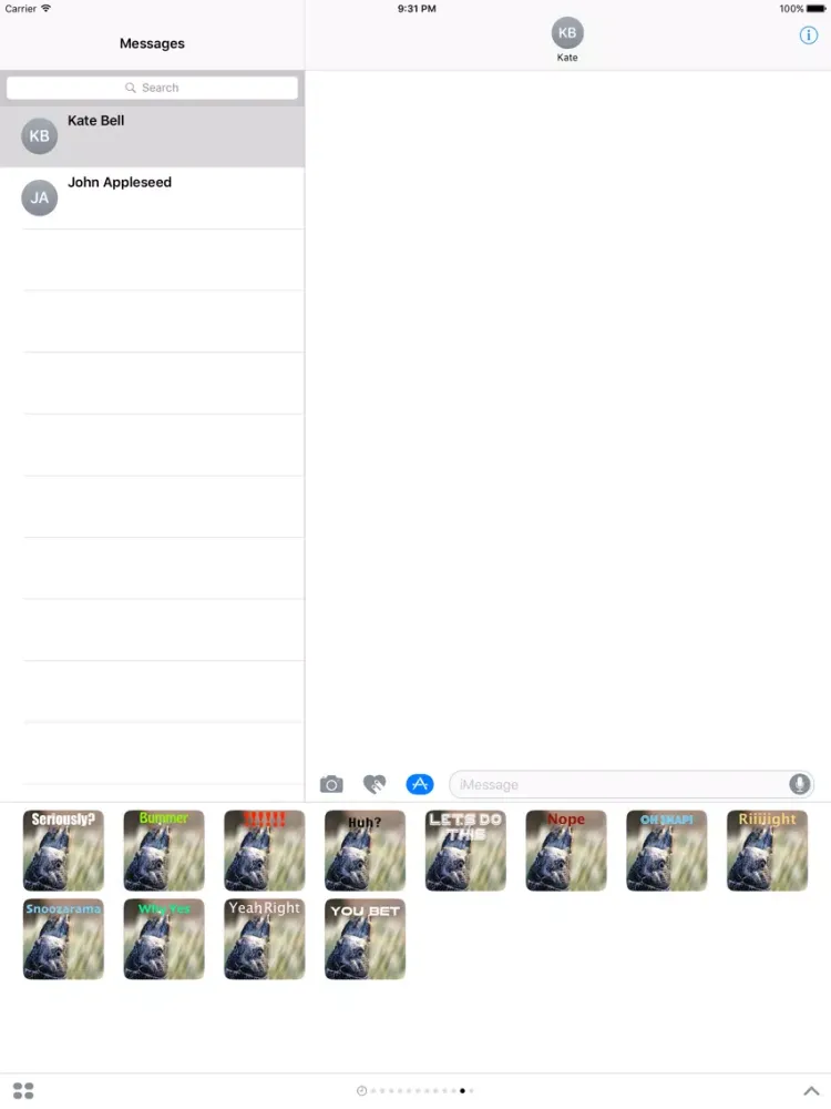 Serious Bunny iPad  স্ক্রিনশট