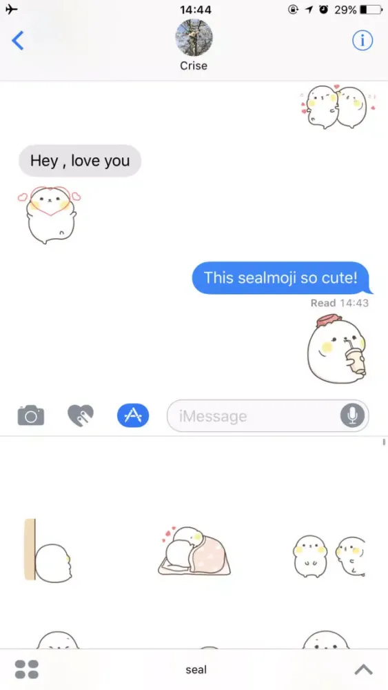 Capturas de pantalla de Sealmoji