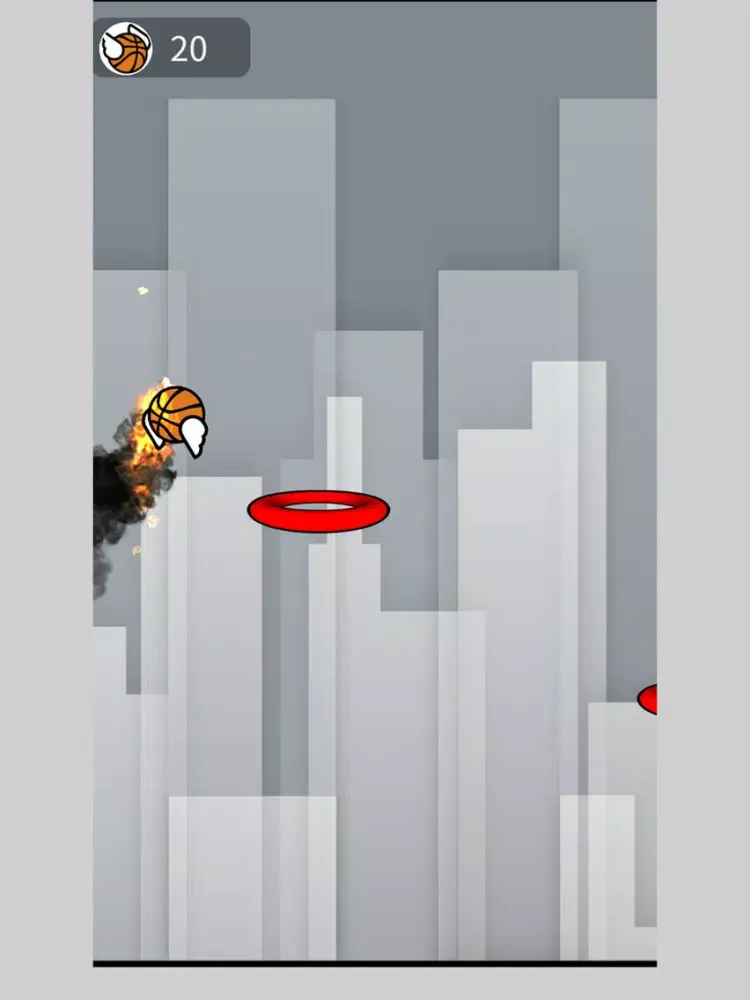 flappy dunk to ball iPad  স্ক্রিনশট