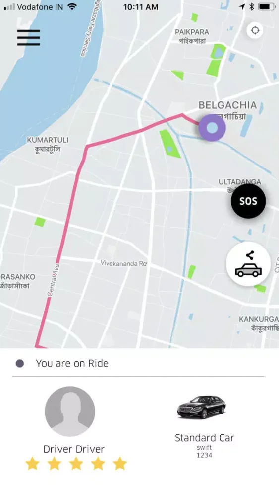 My Sealine Taxis Rider स्क्रीनशॉट
