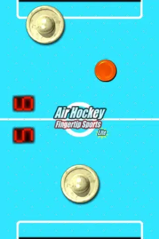 Tangkapan skrin Air Hockey Fingertip Sports Lite