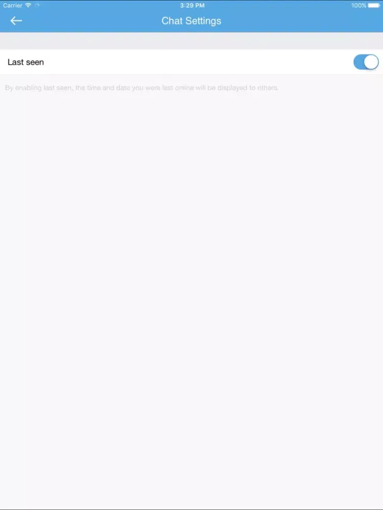 Se@MeNow Messenger iPad  Ekran Görüntüleri