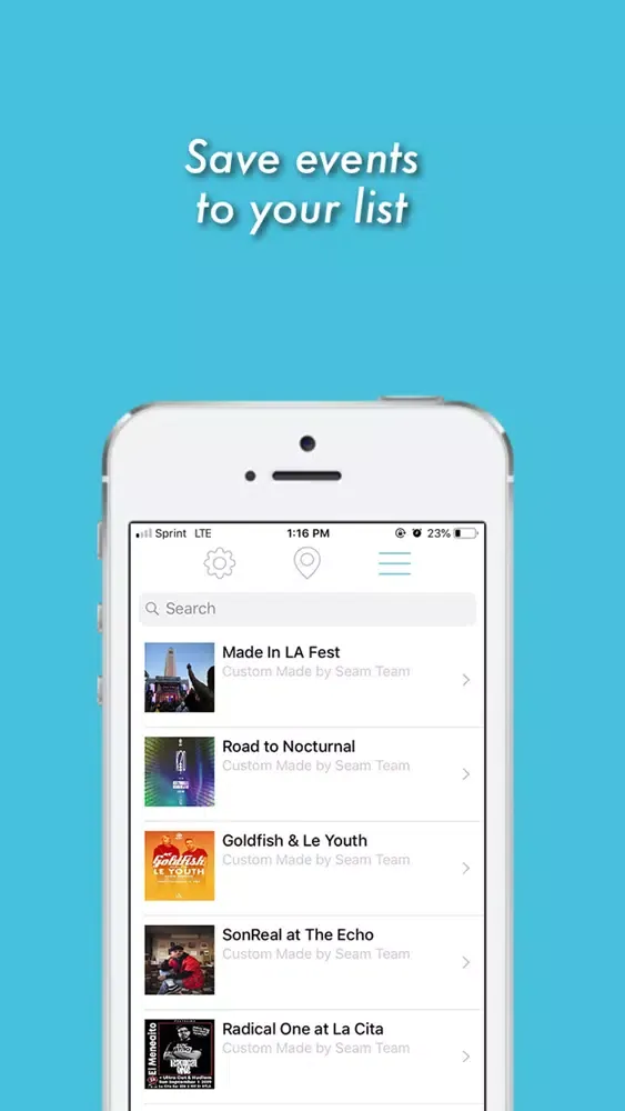 تصاویر Seam: Social Events Around Me